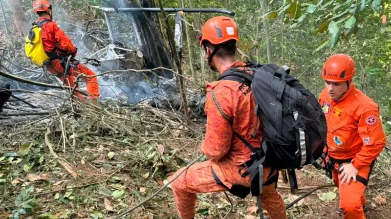 Tragedia en Brasil: Helicóptero turístico se estrella en Río de Janeiro
