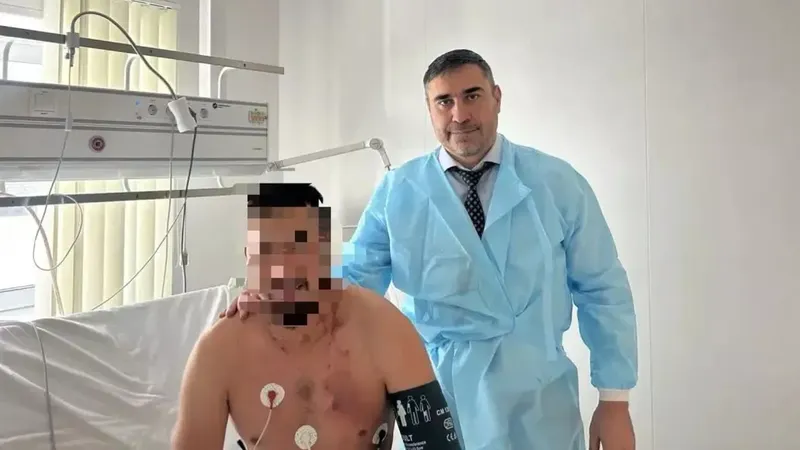 ¿Qué podía salir peor? Lo perseguía un oso y un rayo cayó sobre él