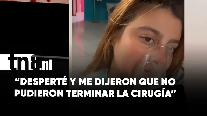 Paciente denuncia presuntas complicaciones tras cirugía estética y presenta caso ante autoridades