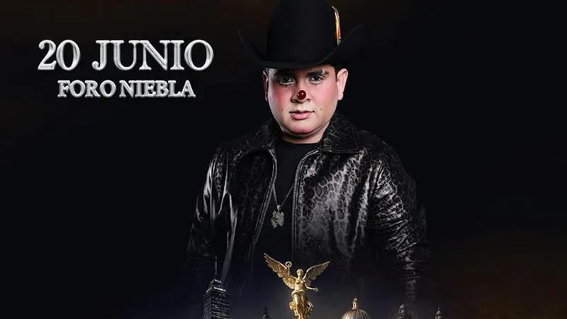 Daniel Munguía llega al Foro Niebla el 20 de junio: del fenómeno digital al escenario del regional mexicano