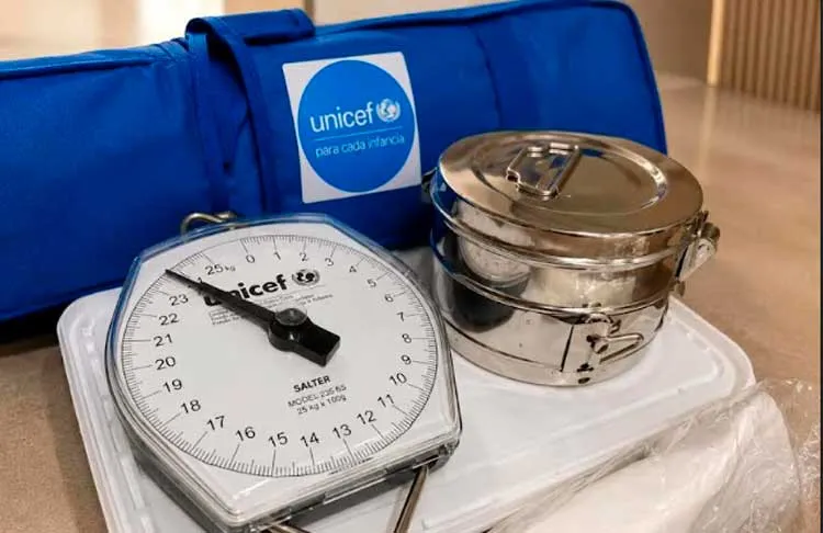 Unicef dona insumos y equipos médicos al Ministerio de Salud