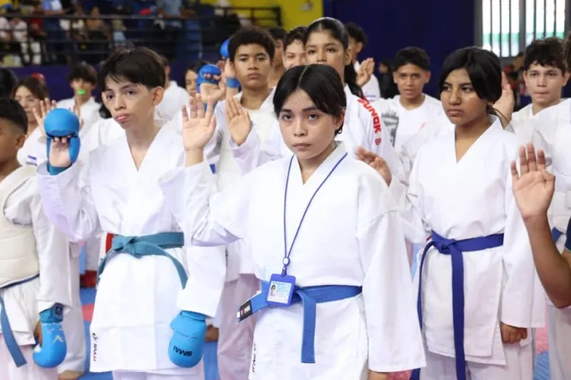 Juegos Juveniles descubren nuevas promesas del karate en Nicaragua