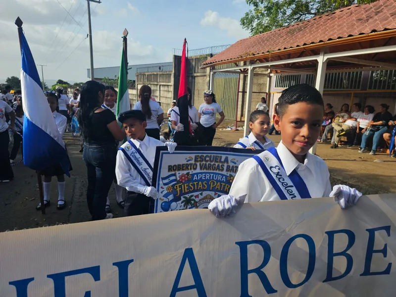 Distrito III de Managua inicia desfile escolar patrio 2026