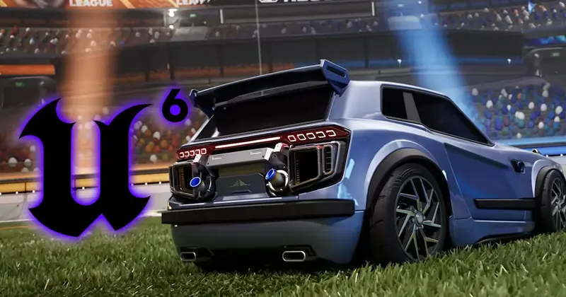 Unreal Engine 6 ya es oficial: Rocket League lucirá mejor que nunca gracias al nuevo motor gráfico