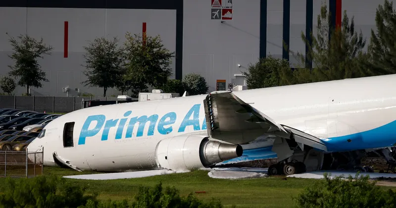 Amazon suspende sus operaciones con 21 Air tras accidente fatal en Miami