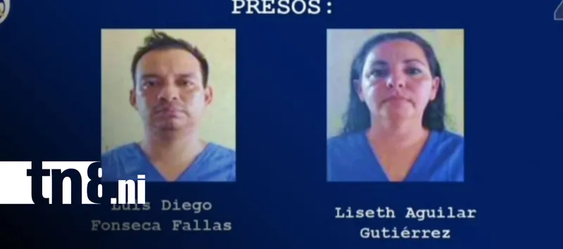Capturan a nicaragüense y costarricense con 3.6 kilos de cocaína en Jinotepe