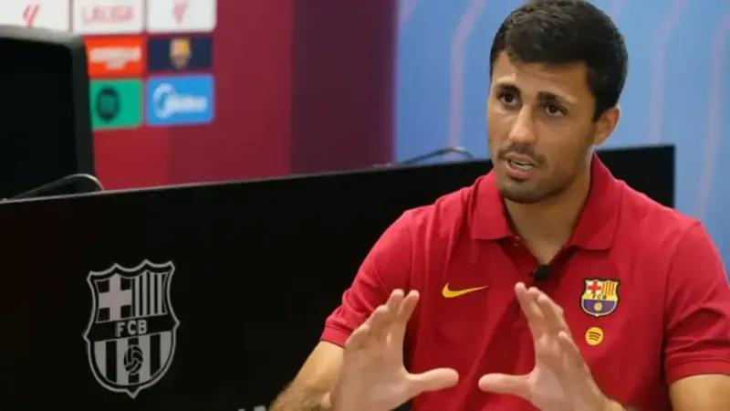 Rodri da las claves de su elección por el Barça y su no al Madrid
