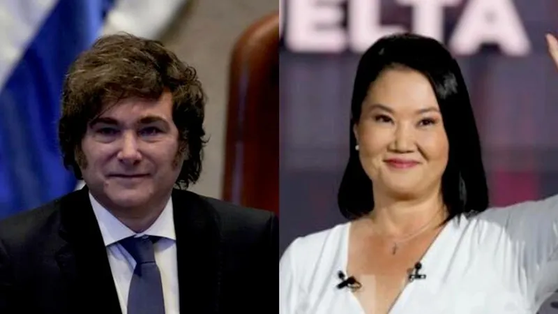 Presidente de Argentina felicita a Fujimori por su victoria electoral en Perú