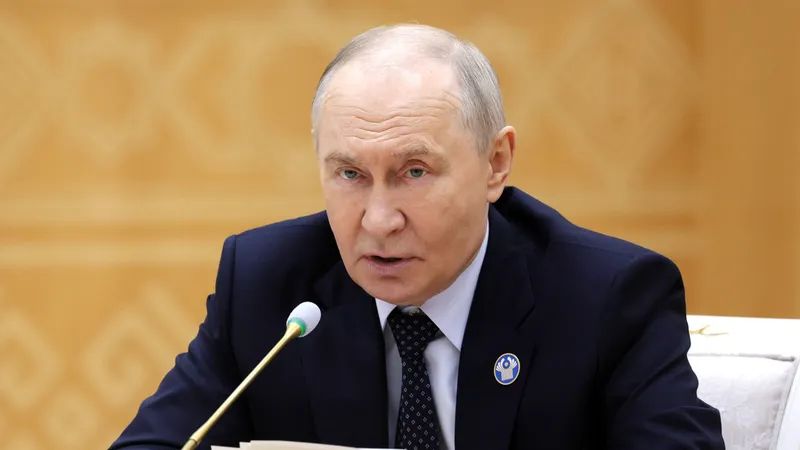 Putin interviene ante los jefes de Estado de la Comunidad de Estados Independientes