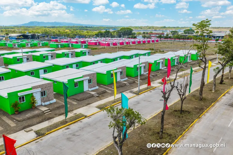 Alcaldía de Managua entrega las primeras 100 viviendas en residenciales Las Madres y Nicaragua