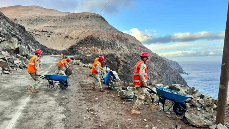 Continúan las labores de inspección en Perú tras el sismo de magnitud 7,2