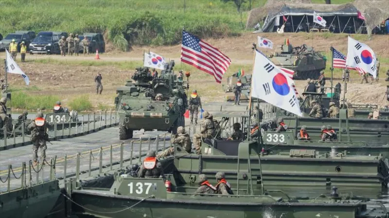 Pyongyang advierte de respuesta “abrumadora” a ejercicios Washington-Seúl