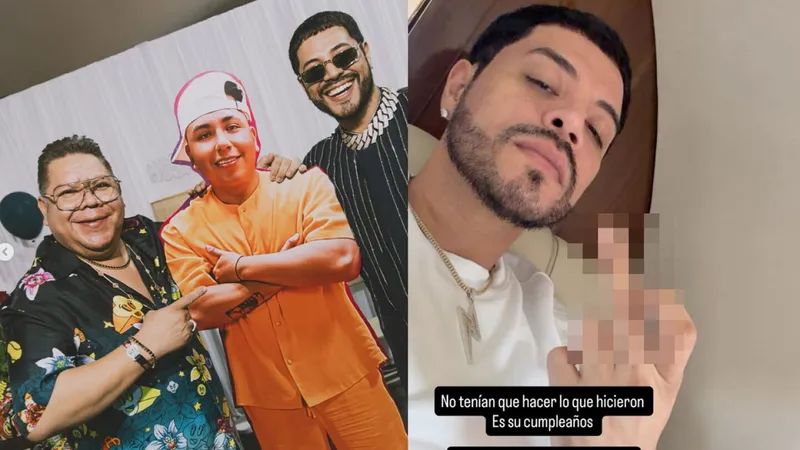 Eduin Caz le pinta dedo a La Casa de los Famosos México por mandar al exilio a Ese Pérez