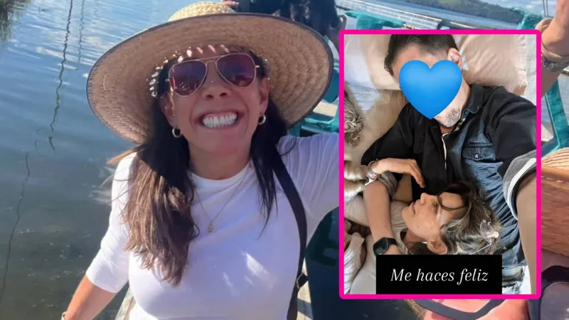 Cynthia Klitbo por fin revela, con romántica foto, LA IDENTIDAD de su nuevo novio: “me haces feliz”