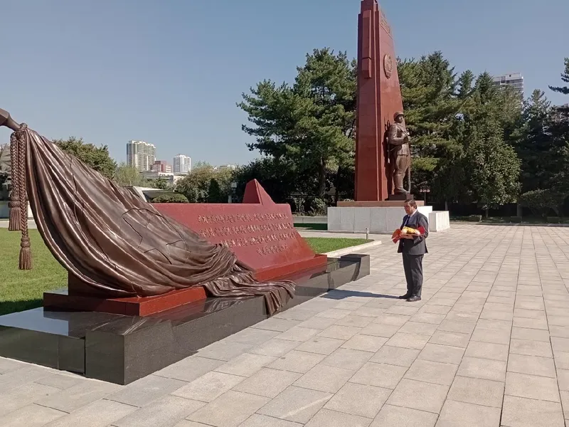 En Museo de las Victorias de la RPD de Corea