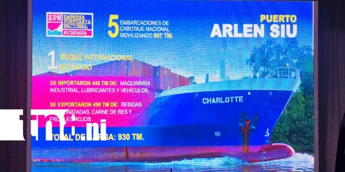 Arroz, fertilizantes y más de mil vehículos: así se movieron los puertos de Nicaragua