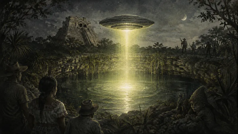 ¿Ovnis en la selva maya? Los misteriosos relatos paranormales que crecen en un poblado mexicano