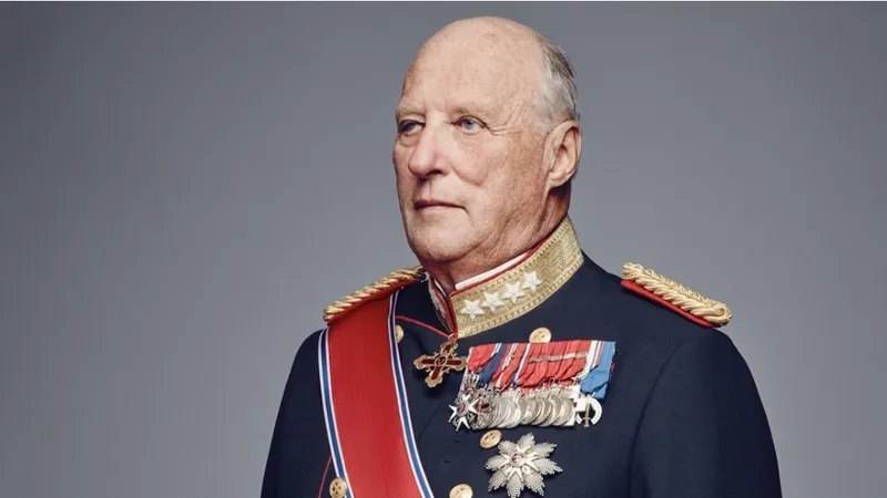 Muere el rey de Noruega, Harald V