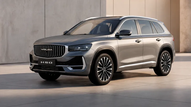 El fabricante de autos ruso Volga presenta su nuevo 'crossover' de vanguardia (VIDEOS)