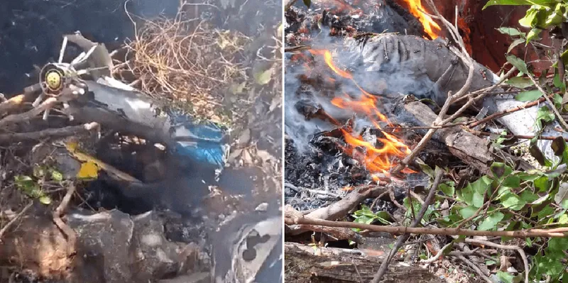 No hay sobrevivientes: helicóptero se estrella en Kenia y deja siete muertos