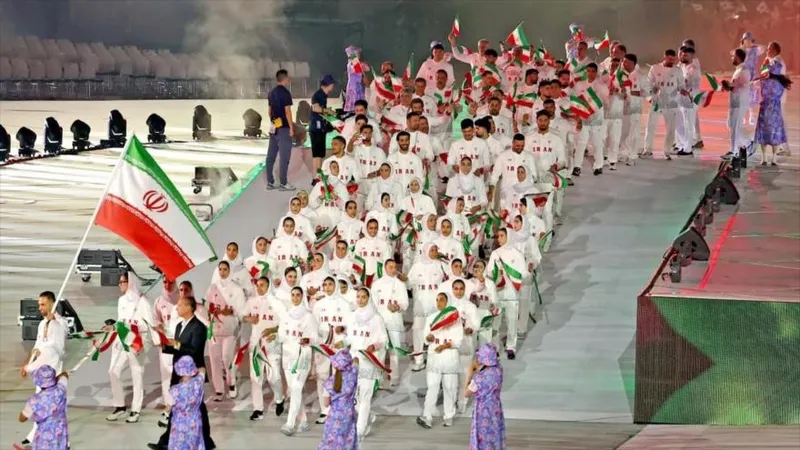 La delegación “Ángeles de Minab” de Irán ocupa 6.º lugar en Asia con 52 medallas
