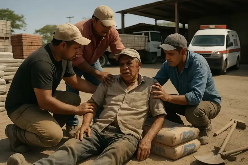 Acarreador es fulminado por un infarto cuando iba a cargar cemento en Mateare