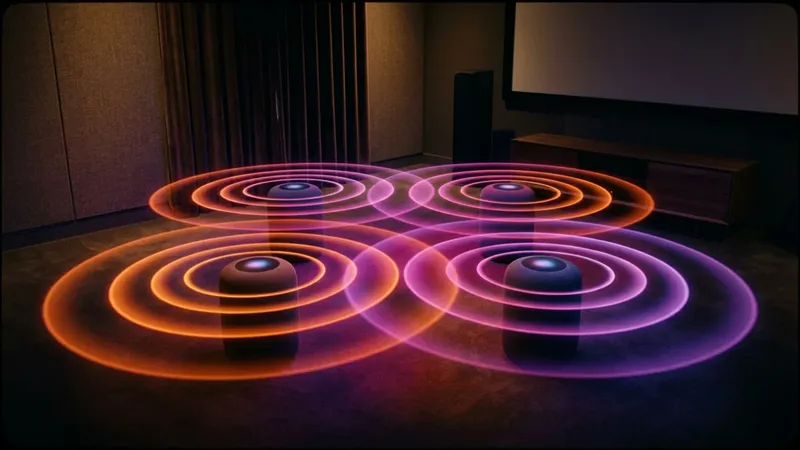 El HomePod prepara su salto al cine en casa: sonido envolvente con cuatro altavoces y Party Mode