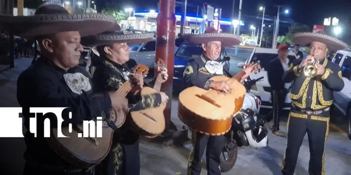 Mariachis se preparan para celebrar el Día de las Madres en Nicaragua