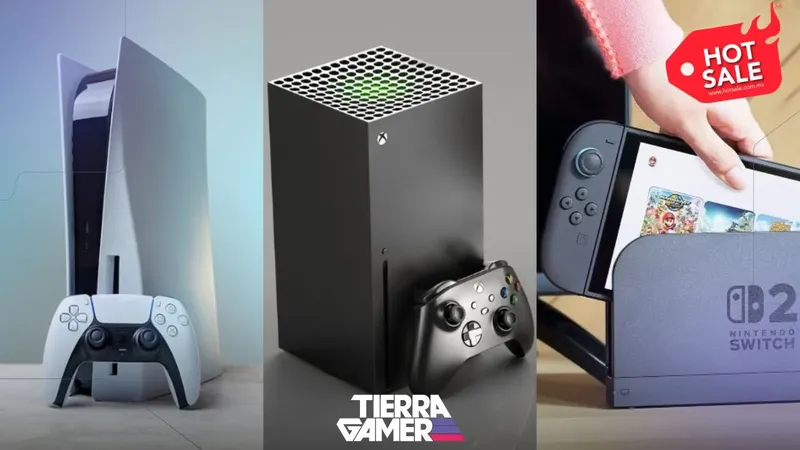 Hot Sale: dónde están más baratos el Nintendo Switch 2 PS5 y Xbox Series