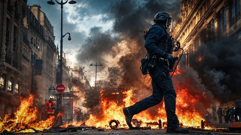 Francia registra 1.800 detenidos tras protestas contra el costo de la vida