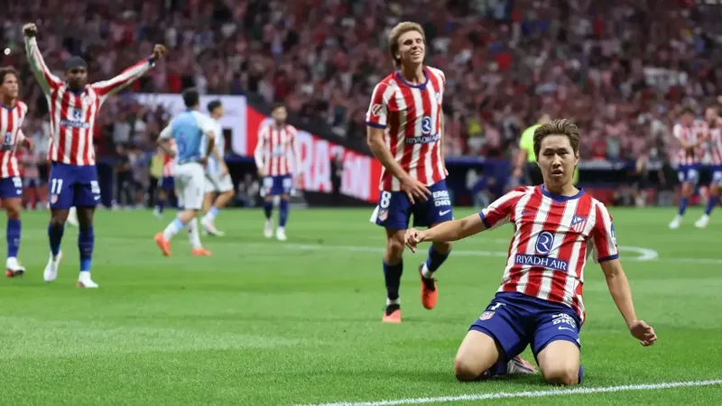 2-0: El Atlético tumba al Málaga a base de golazos