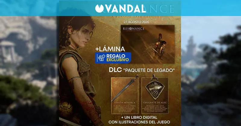 Resonance: A Plague Tale Legacy tendrá una lámina exclusiva por reservarlo en GAME