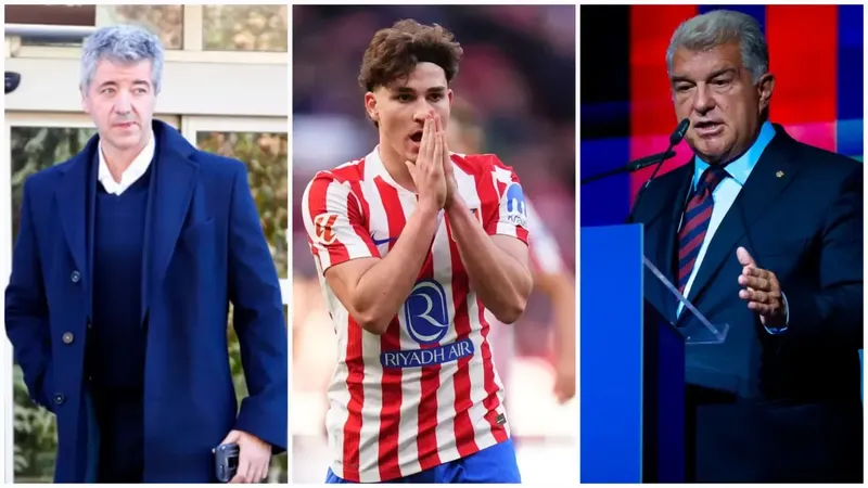 El Atlético responde y va con todo contra el Barça tras las palabras de Laporta
