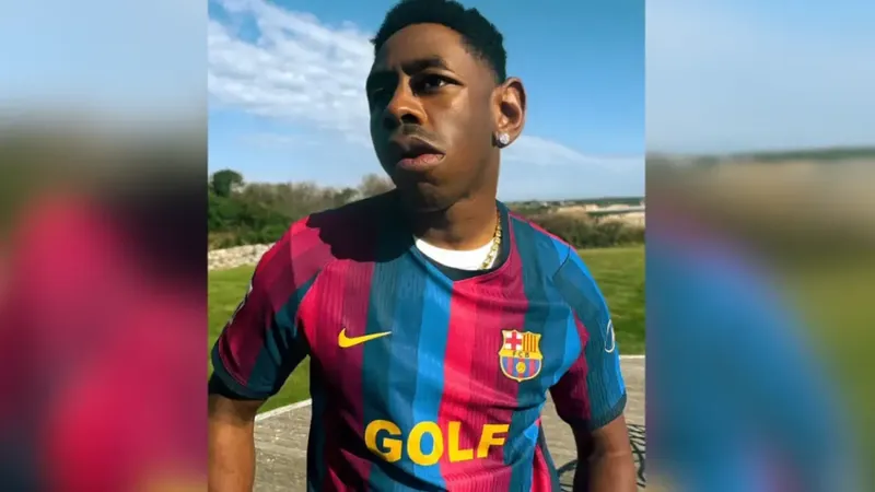 El Barça ya tiene camiseta para el Clásico: Tyler, The Creator