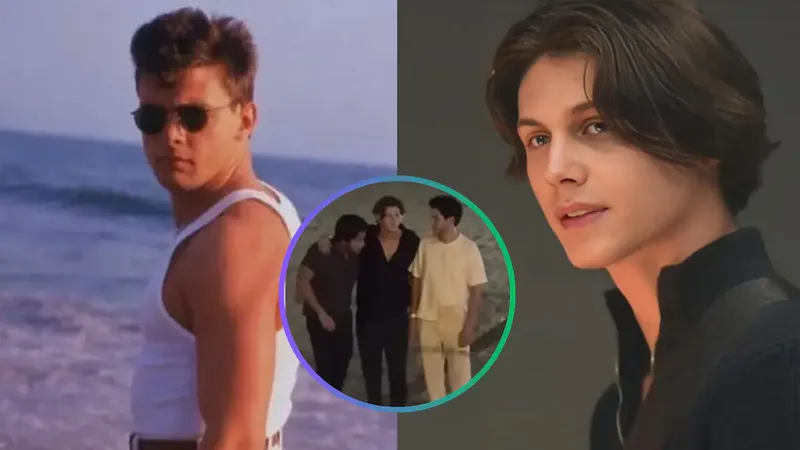 ¿Hijo de tigre pintito? Miguel Gallego Arámbula festeja al estilo de Luis Miguel en Acapulco