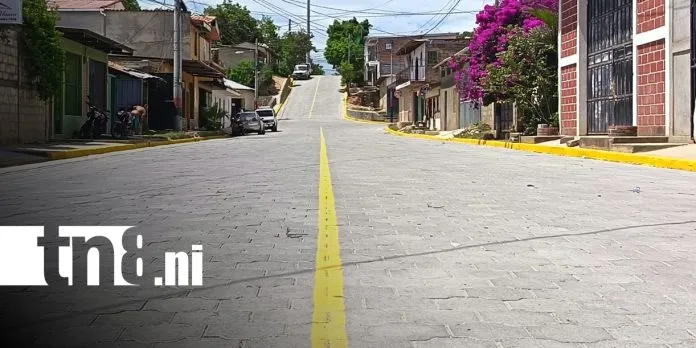 ¡Ocotal estrena nuevas calles! Monseñor Madrigal mejora su infraestructura vial
