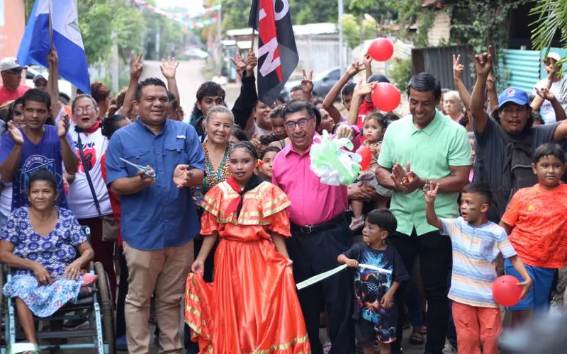 Alcaldía de Managua inaugura siete nuevas calles en Laureles Sur