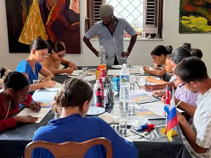 Coqui Courent, la pintura como puente de unión