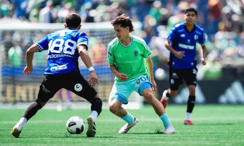 Sebastián Gómez brilla con gol y asistencia en la goleada del Seattle Sounders