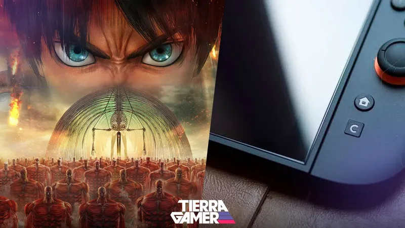 Attack on Titan 3 abre preventa en Nintendo Switch 2 y estrena nuevo tráiler