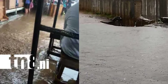 Inundaciones en Managua: aguacero arrastra vehículo y afecta varios sectores (VIDEO)