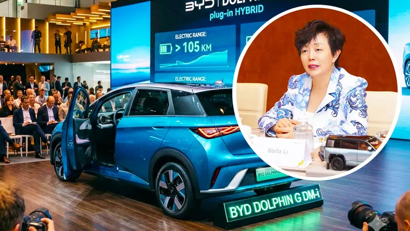 Stella Li, vicepresidenta de BYD: el futuro de Europa pasa por los híbridos enchufables capaces de recorrer más de 1.000 km