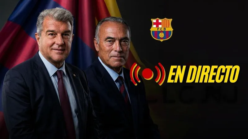 Sigue la toma de posesión de Joan Laporta como presidente del Barça