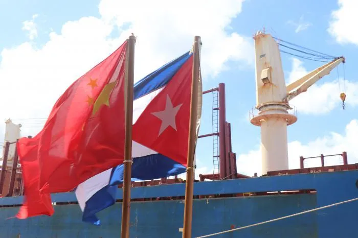 Cuba recibe tercer lote de donación china de 15 000 toneladas de arroz