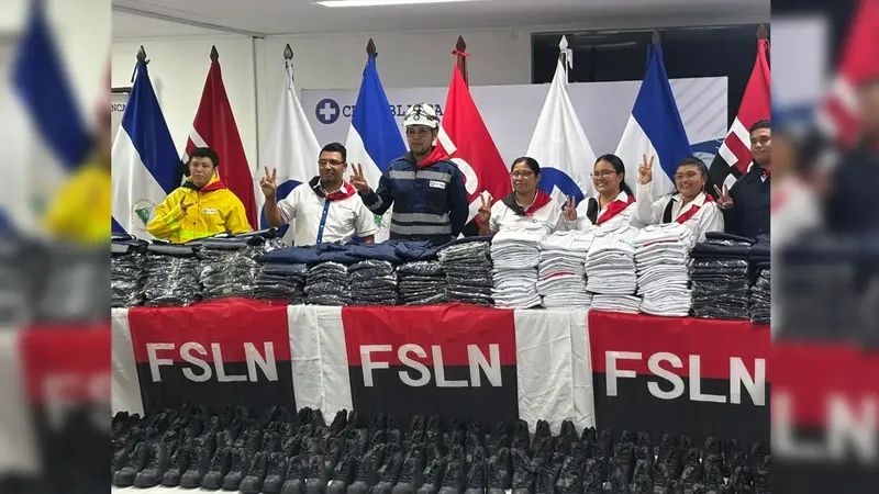 Nuevos uniformes y equipos de protección fortalecen labor de Cruz Blanca en Nicaragua