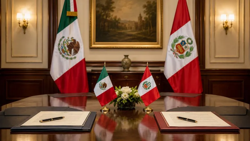 México y Perú pactan una hoja de ruta para reabrir sus embajadas tras restablecer relaciones