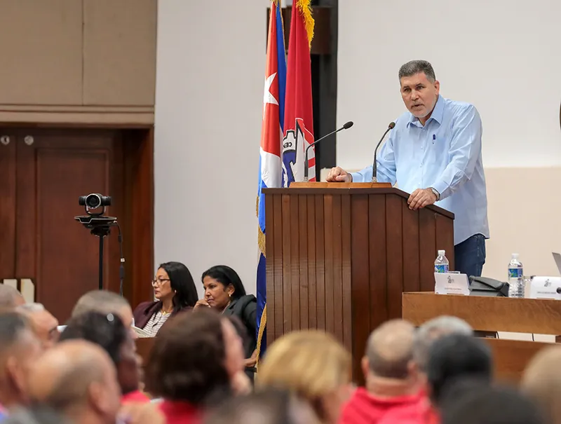 Oscar Pérez-Oliva en el Congreso de la CTC: “Si no se genera riqueza, no podemos construir la sociedad justa que queremos”