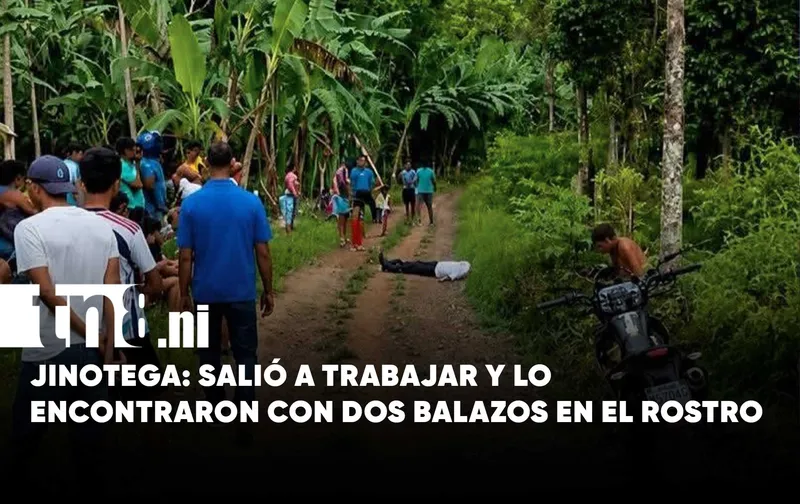 Dos balazos en el rostro acabaron con la vida de un joven en Yalí,...