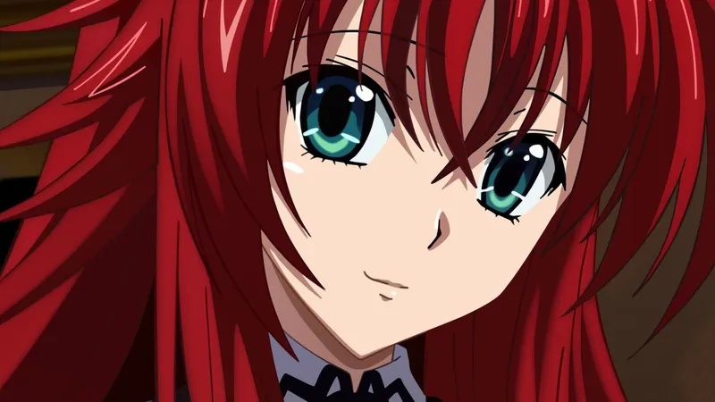 Asi era el prototipo descartado de Rias Gremory en High School DxD