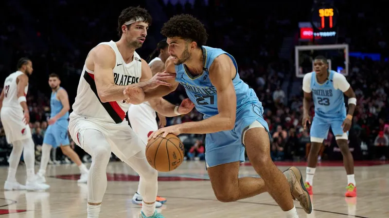 Los Grizzlies siguen invictos tras ganar en Portland